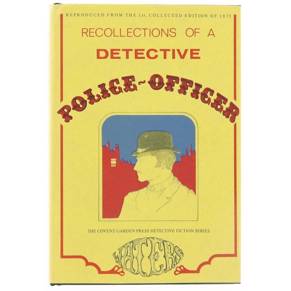RARE Limited Editon Recollections Of A Detective Police Officer Murder HB 1972